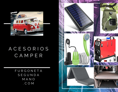 accesorios para camper